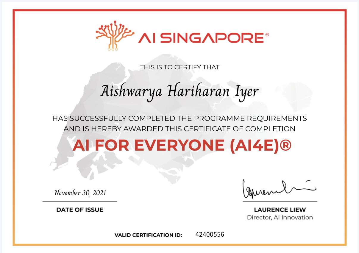 AI FOR EVERYONE (AI4E)