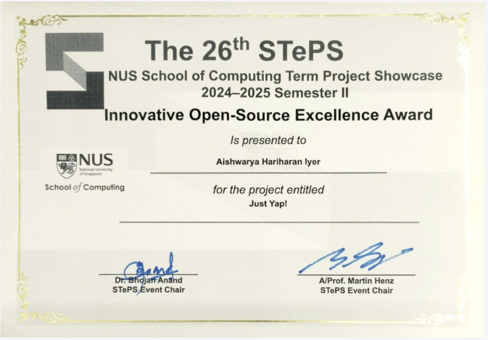 Innovative Open-Source Excellence Award